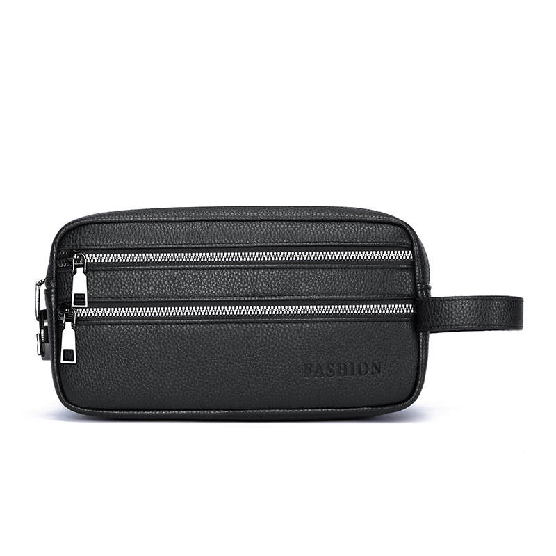 Travel Accessories Pouch For Men - Vintage Men Hand Clutch Bag Multi‑Layer
