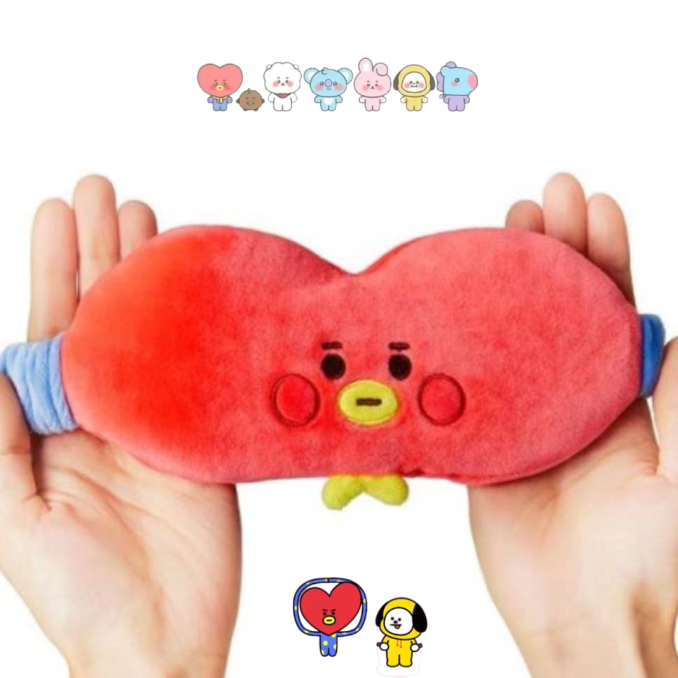 Travel Accessories Unisex - BT21 cartoon cute plush doll eye