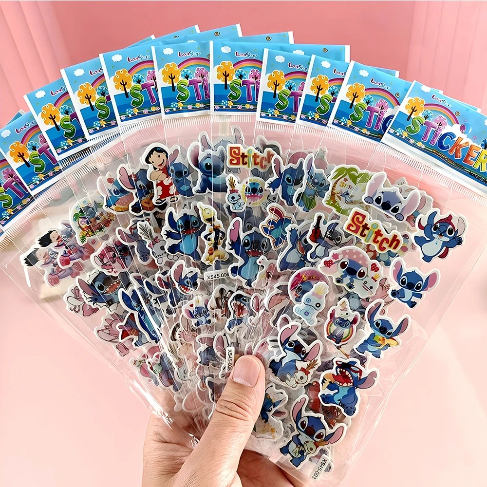 48Sheets Cute Disney Lilo Stit - đánh giá và giá Sticker Luggage Decorative