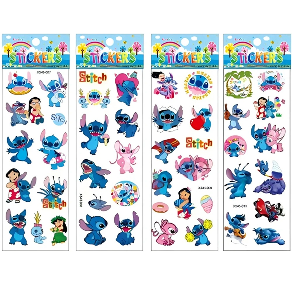 48Sheets Cute Disney Lilo Stit - đánh giá và giá Sticker Luggage Decorative