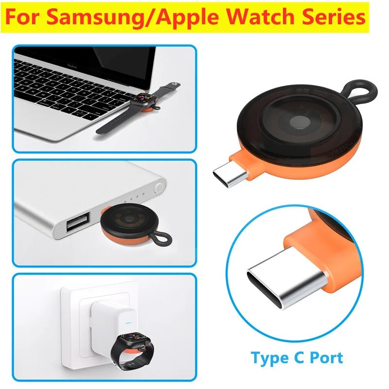 Mini Type C Smart Watch Wirele - đánh giá và giá Travel Accessories Apple