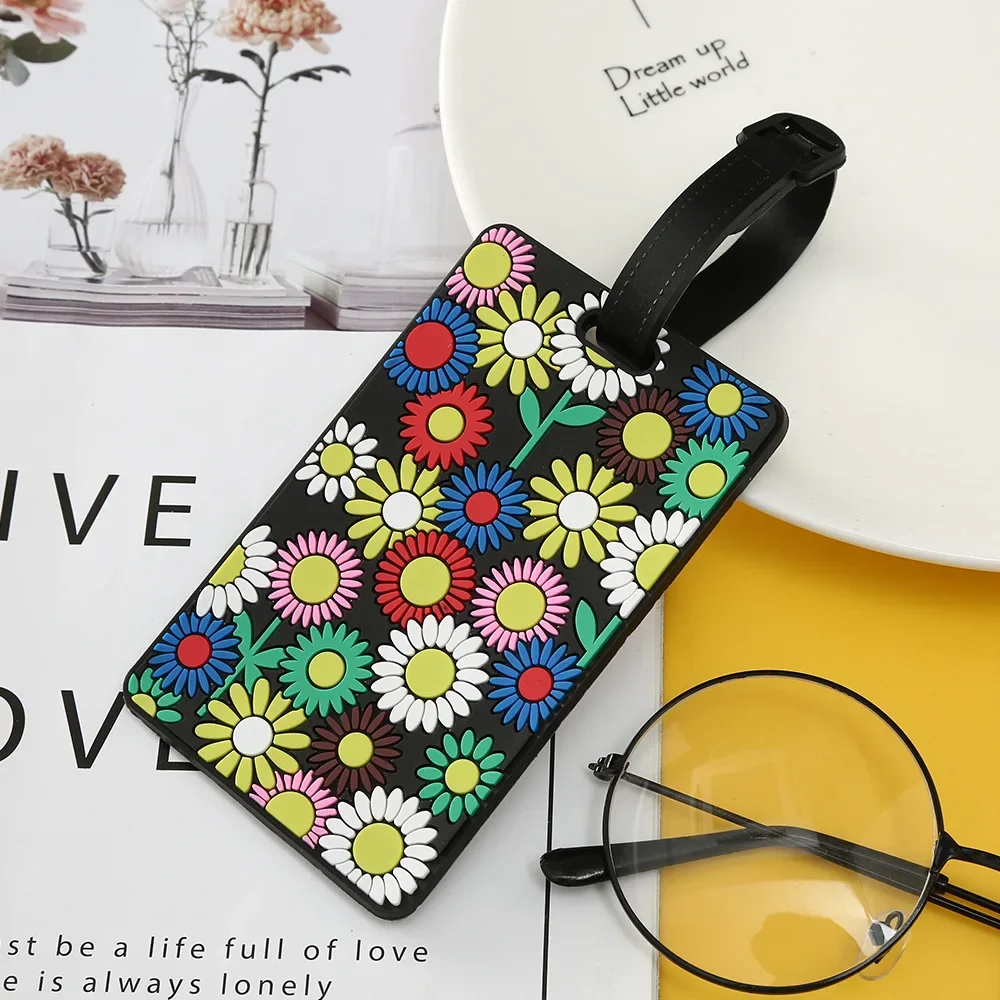 1PCS Geometric Luggage Tags Su - đánh giá và giá Travel Accessories Unique