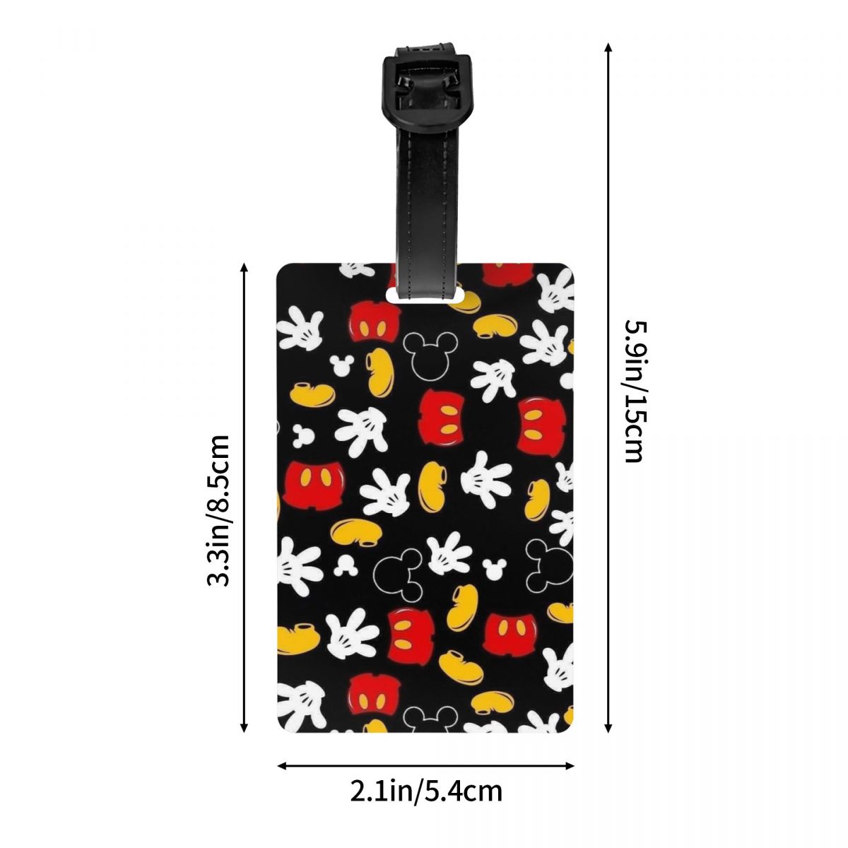 Custom M-Mouse  Luggage Tag fo - đánh giá và giá Travel Accessories Unique