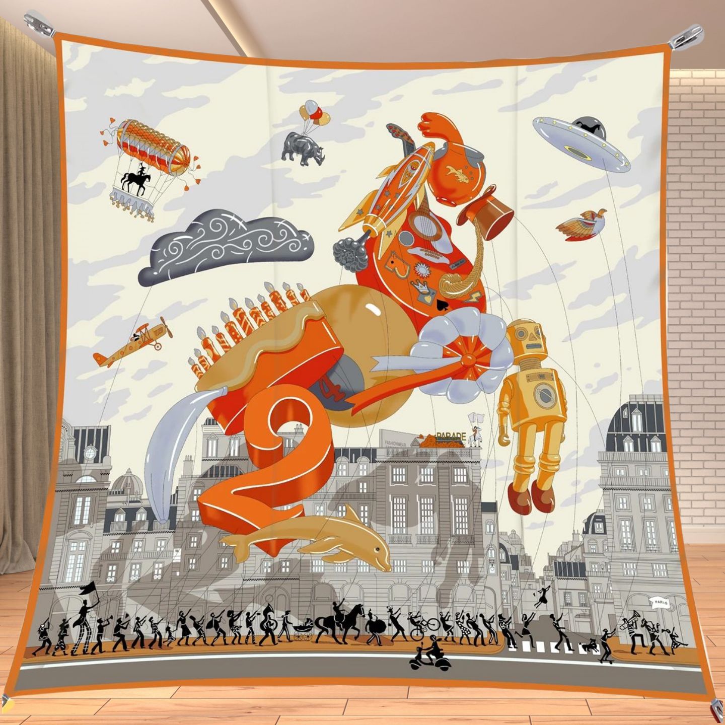 90cm Twill Silk Like Square Sc - đánh giá và giá Travel Accessories Unisex