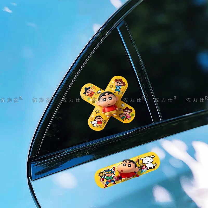Crayon Shin-chan Band-Aid Cart - đánh giá và giá Sticker Luggage Decorative
