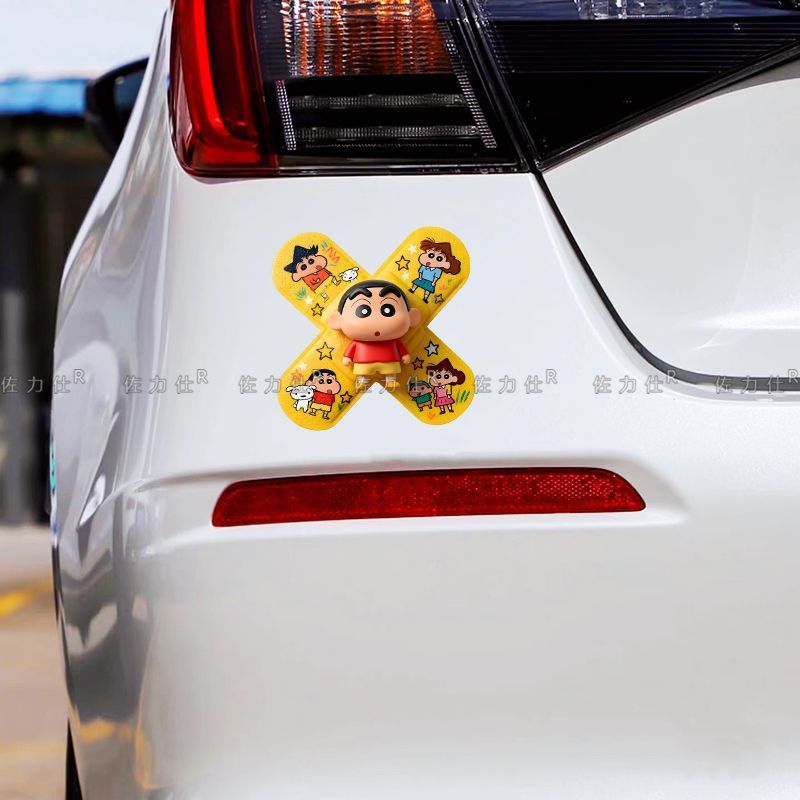 Crayon Shin-chan Band-Aid Cart - đánh giá và giá Sticker Luggage Decorative