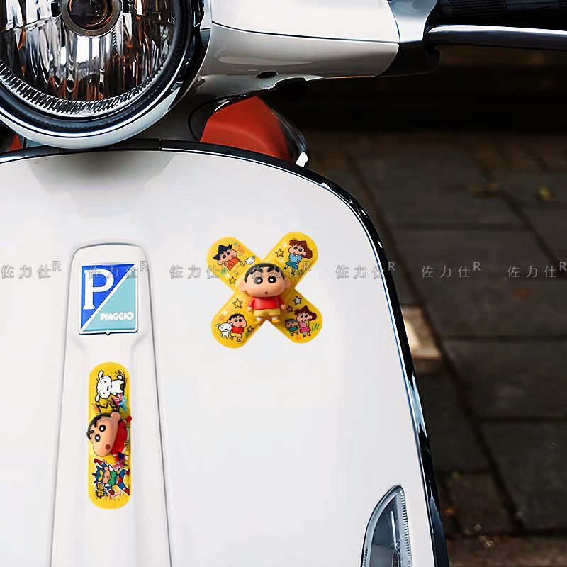 Crayon Shin-chan Band-Aid Cart - đánh giá và giá Sticker Luggage Decorative