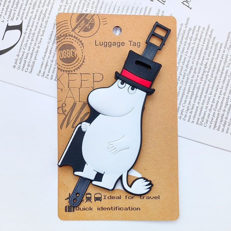 New Moomin luggage tag pendant - đánh giá và giá Travel Accessories Unique