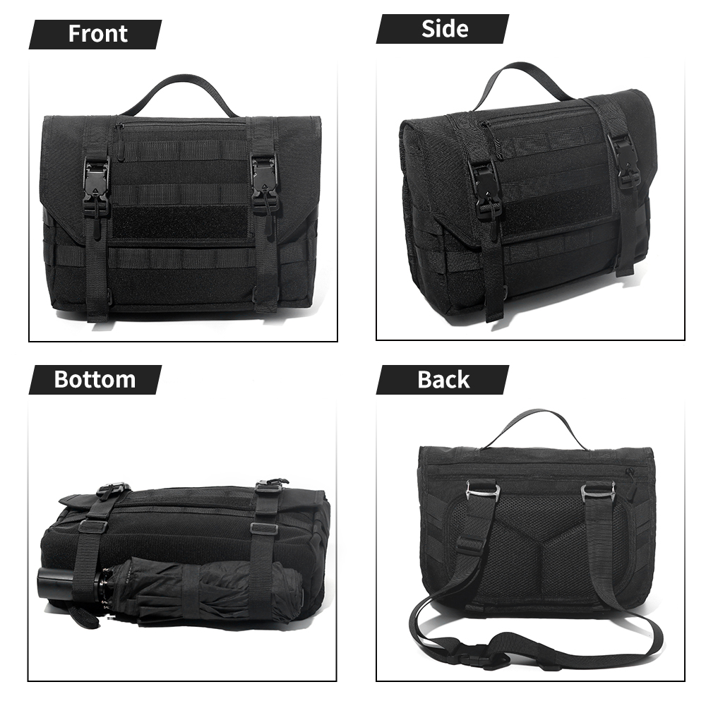 Tactical Messenger Bag Men Wom - đánh giá và giá Travel Accessories Tech