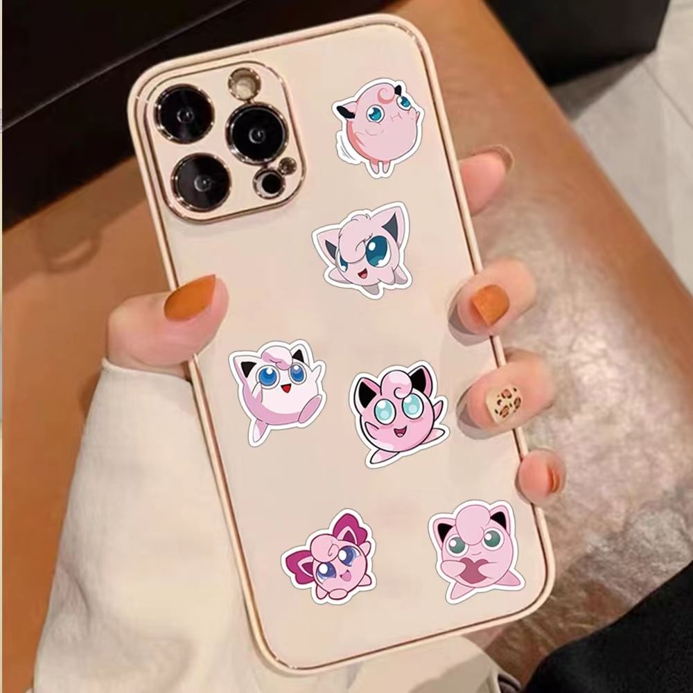 Pokémon 50 Cute Jigglypuff Sti - đánh giá và giá Sticker Luggage Decorative
