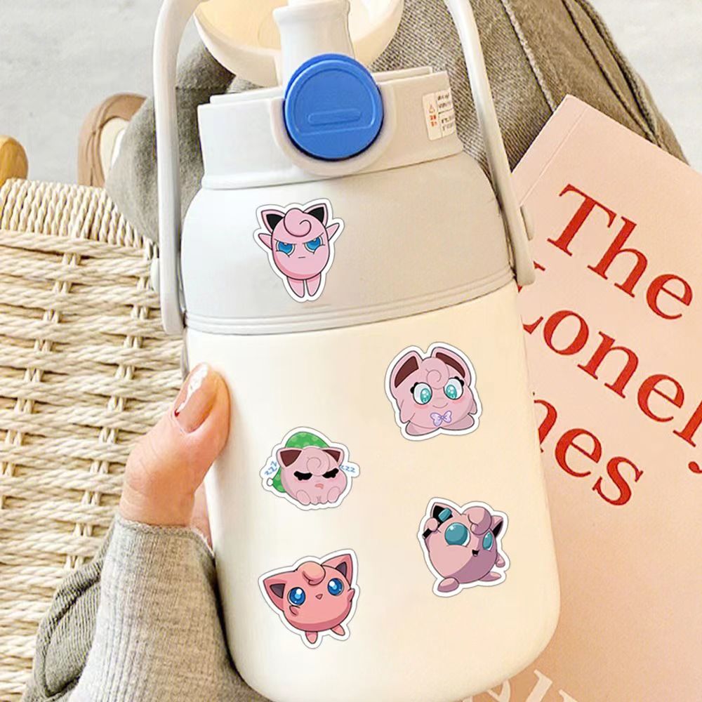 Pokémon 50 Cute Jigglypuff Sti - đánh giá và giá Sticker Luggage Decorative