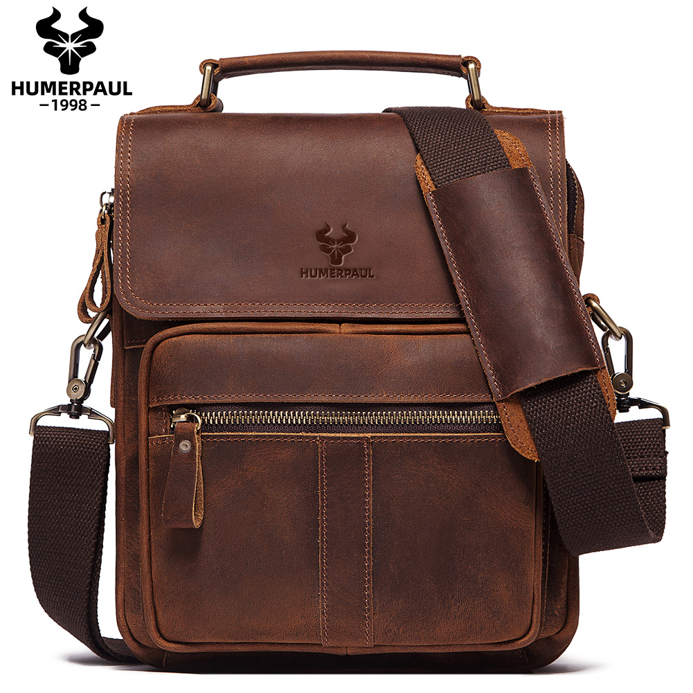 HUMERPAUL Genuine Leather Men' - đánh giá và giá Travel Accessories Tech