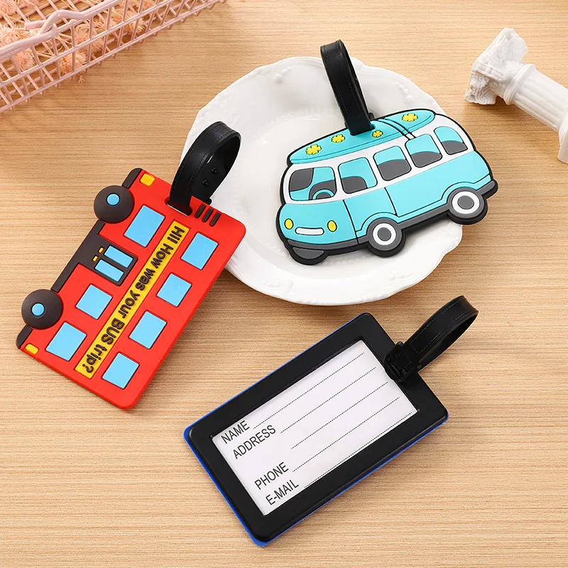 Cute Cartoon Cars PVC Silicone - đánh giá và giá Travel Accessories Unique