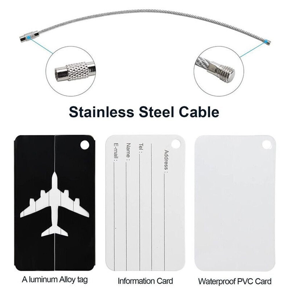 Aluminium Travel Luggage Tags  - đánh giá và giá Travel Accessories Unique