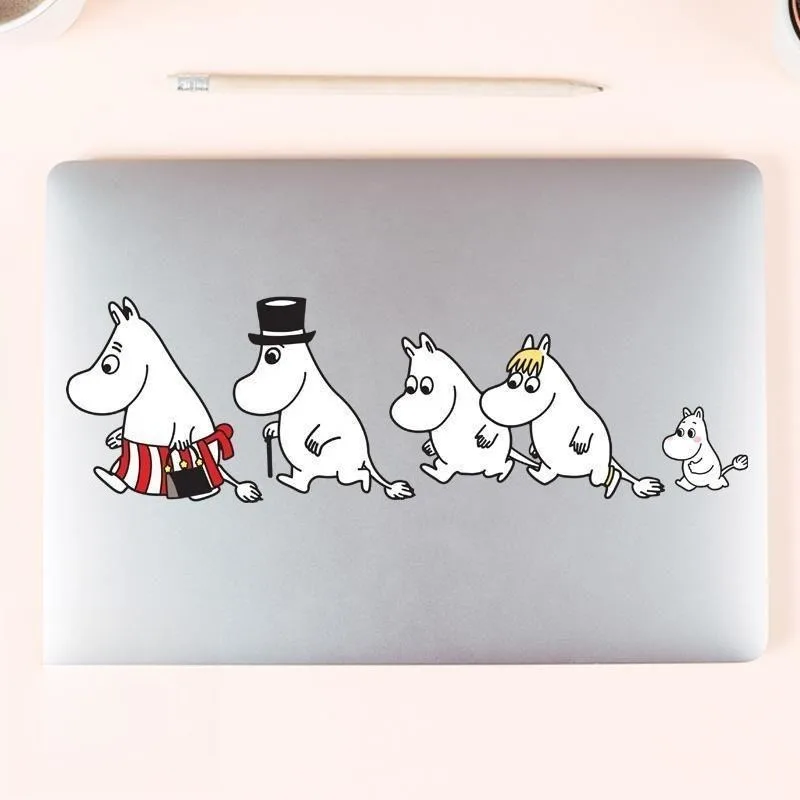 Moomined Cute Cartoon Decorati - đánh giá và giá Sticker Luggage Decorative